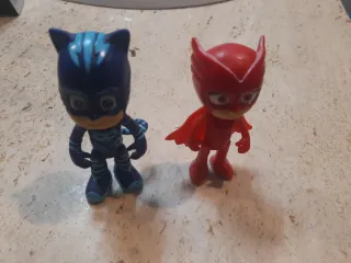 Muñecos PJ Masks Connor y Amaya Oficiales
