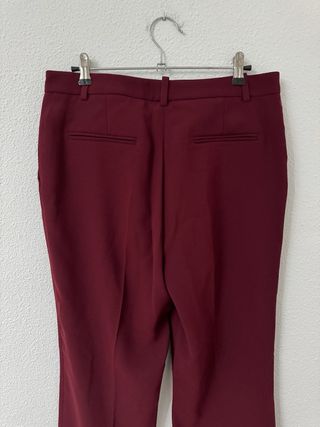 Pantalones Zara Rojo Talla M