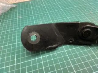 Caballete lateral moto