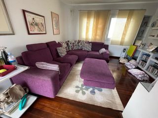 Sofá modular 5 plazas morado