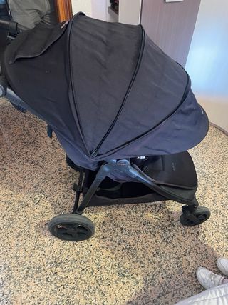 Silla de paseo ligera Mast M4 Plus Negra