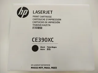 Tóner HP CE390XC Negro para M4555 MFP, M602, M603.