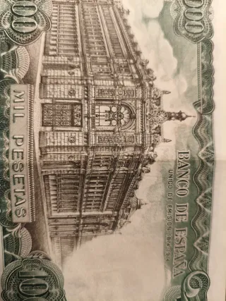 Billete 1000 Pesetas España 1971