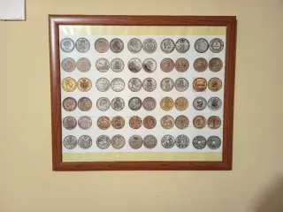 Cuadro Monedas Españolas Pruebas FMNT y Rarezas