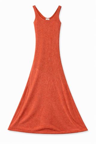 Vestido punto brillo MAKSU + chaqueta