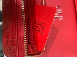 Cartera Carolina Herrera Roja Sin Estrenar