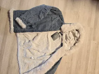 Casaco ganga com pelo