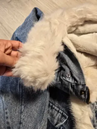 Casaco ganga com pelo