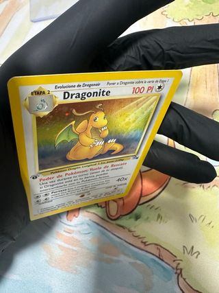 Dragonite Fossil FO 04 Holo EX+/NM