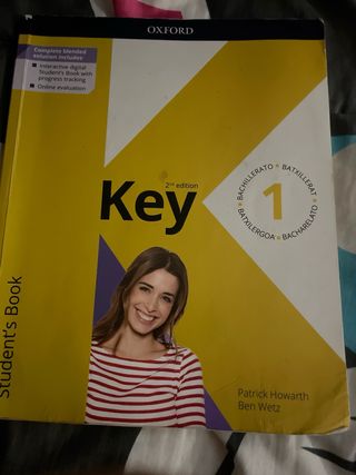 Key to Bachillerato 1. Student's Book. 2 Edition