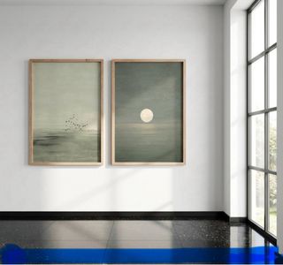 Set 2 Poster Design Canvas 30x40cm