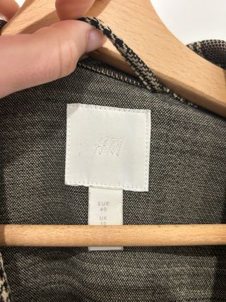 Americana H&M cuadros mujer