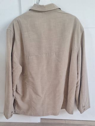 Chaqueta Beige Vintage Talla 56