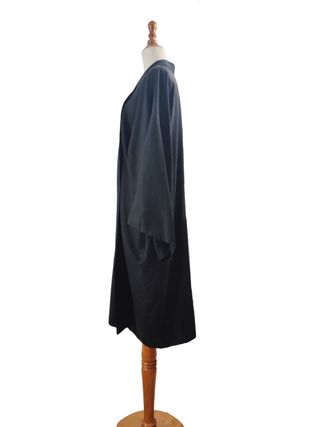 Muji/ Kimono haori negro 100% lyocell M-XL
