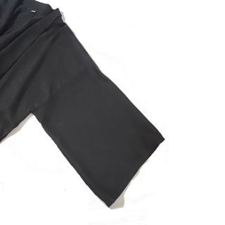Muji/ Kimono haori negro 100% lyocell M-XL