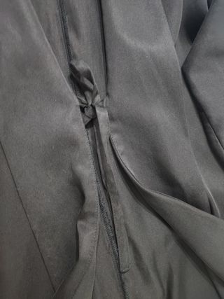 Muji/ Kimono haori negro 100% lyocell M-XL