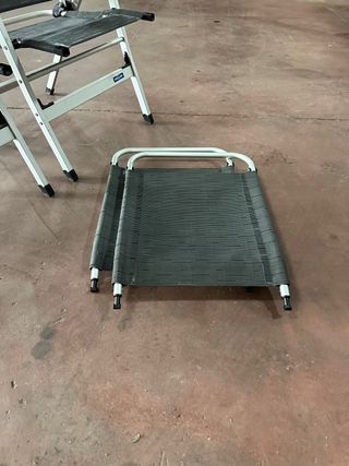 Sillas de camping Midland plegables + Reposapies