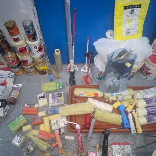 Lote pintura profesional, 5 rodillos