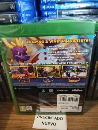 Spyro Reignited Trilogy Xbox One precintado