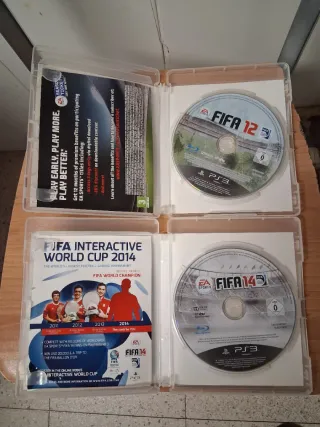 PS3 FIFA 12 y FIFA 14