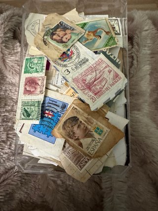 Lote de sellos variados