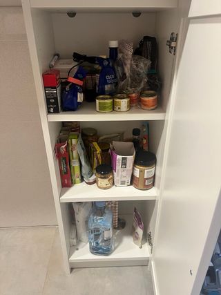 Encimera cocina y muebles bajos