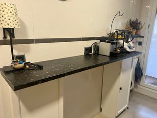 Encimera cocina y muebles bajos