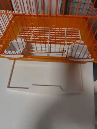 Gaiola Laranja para Pássaros