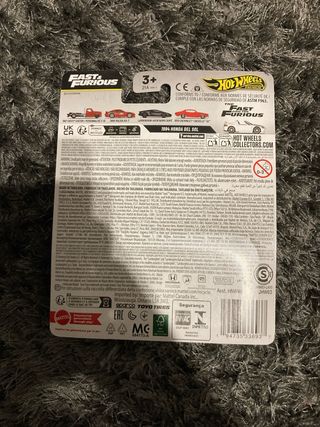 Hot Wheels Honda Del Sol Fast & Furious