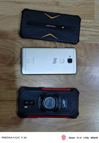 Lote 3 Móviles: Samsung, Ulefone, bq