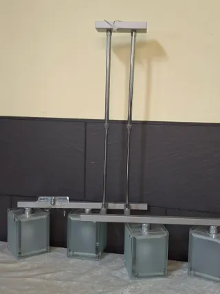 Lámpara colgante moderna 4 luces