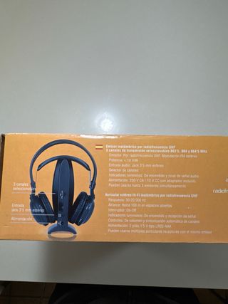 Fonestar FA-8060 Auriculares Inalámbricos Hi-Fi