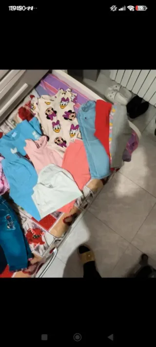 Lotto 40 pezzi bimba 9/12 mesi