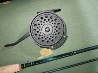 Caña de ninfa JMC con carrete