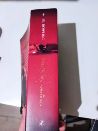Libro Harry Potter 5.La orden del Fénix.