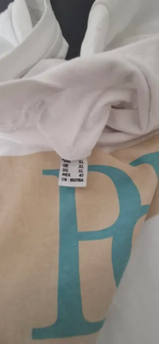 Camiseta Pedro del Hierro PH Beige/Blanca