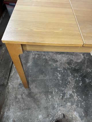 Mesa extensible TOSTAD chapa roble