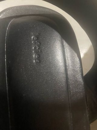 Sandalias cuña baja negras