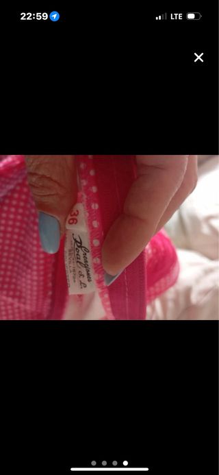 Traje de flamenca rosa volantes