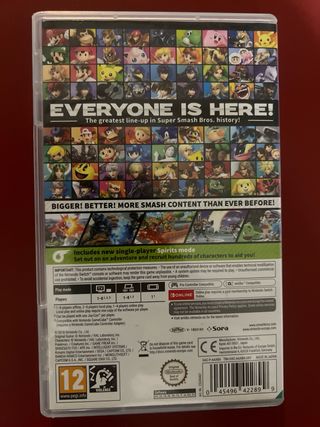 Super Smash Bros Ultimate Nintendo Switch