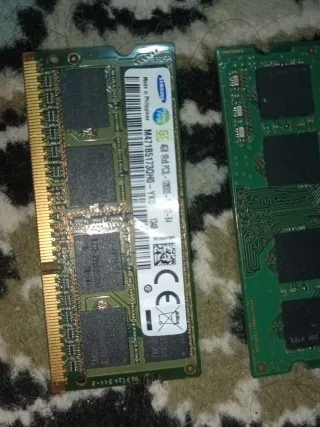 2x 4GB DDR3L Samsung RAM Portátil