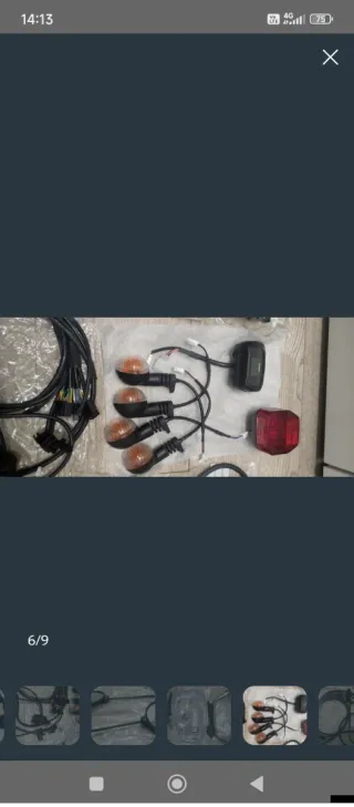 Kit ITV moto de trial  Trrs One Gas gas Beta