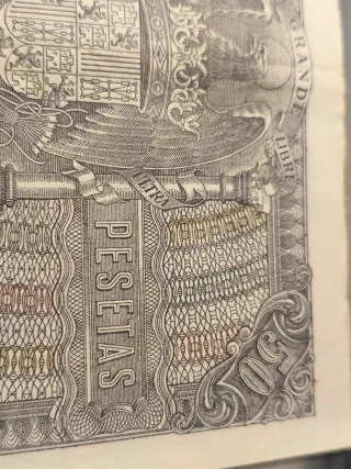 Billete 50 Pesetas España 1940 Menéndez Pelayo
