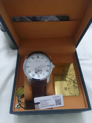 Reloj Fredric Automático Harrison Marrón