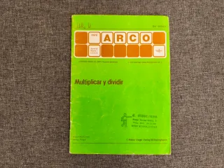 Mini Arco + 2 Libros Matemáticas