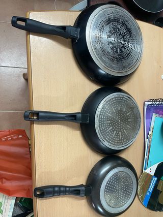 Set de 3 Sartenes Antiadherentes