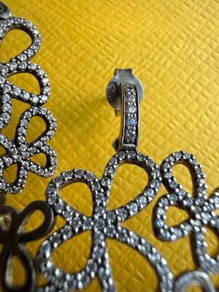 ORECCHINI ARGENTO 925 E ZIRCONI LUMINOSI