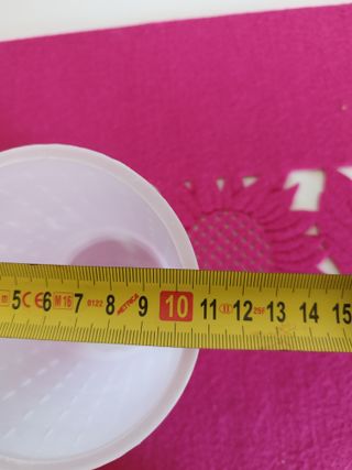 Set 12 Bicchieri Plastica Satinata Vintage