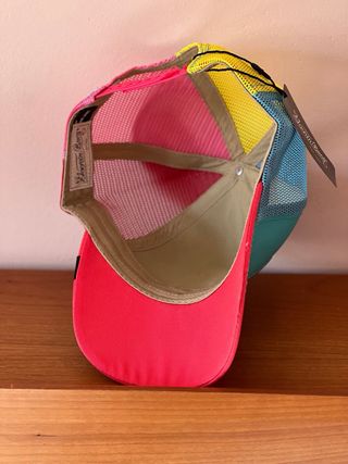 Gorra Hummer Colibrí Rosa y Turquesa