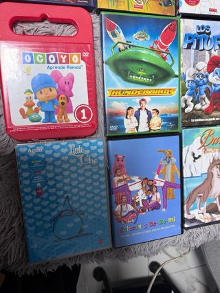 Lote 12 Películas DVD Infantiles Variadas